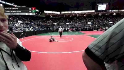 60 lbs Cons. Round 2 - Luke Robertson, FOWCA vs Syair Shields, SHLA