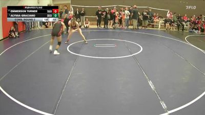 130 lbs Cons. Round 2 - Alyssa Graciano, Sunnyside vs Emmerson Turner, Thurston