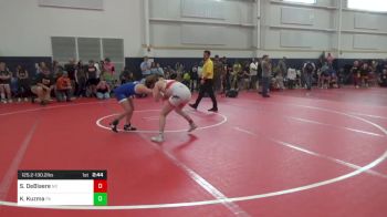 125.2-130.2 lbs Semifinal - Shayla DeBlaere, ND vs Koda Kuzma, PA