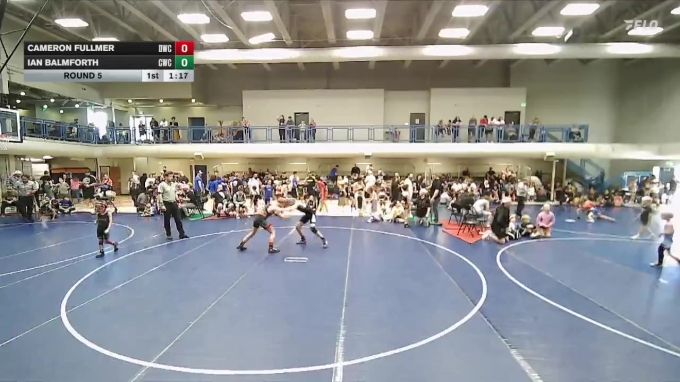 107-112 lbs Round 5 - Ian Balmforth, Champions Wrestling Club vs ...