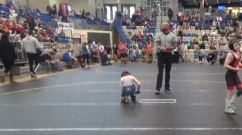 70 lbs Semifinal - Avery Haber, MWC vs Rj Dunn, MD Maniacs