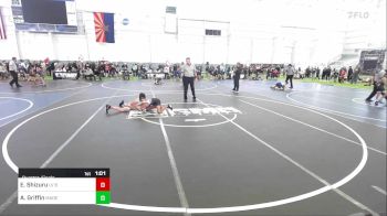 106 lbs Quarterfinal - Ephefians Shizuru, LV Bear Wrestling Club vs Adonis Griffin, Madera Wrestling Club