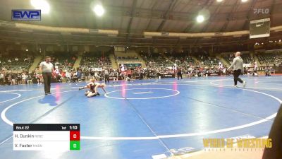 64 lbs Round Of 16 - Haze Dunkin, Nebraska Boyz vs Vincent Foster, Mat Assassins