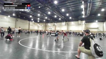 132 lbs Consolation - Jordan Harrison, Lake Gibson vs Jasper Croom, SONS OF THUNDER