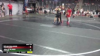 110 lbs Quarterfinal - Kylah Gallegos, Team Colorado vs Mollie Blades, Team Iowa