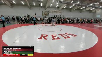 126 lbs Cons. Semi - Jonathan Morrison, Severance High School vs AJ Hague, Riverdale Ridge