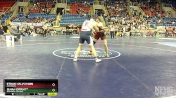 285 lbs Semifinal - Isaiah Kwandt, Bismarck Century vs Ethan Halvorson, Dickinson