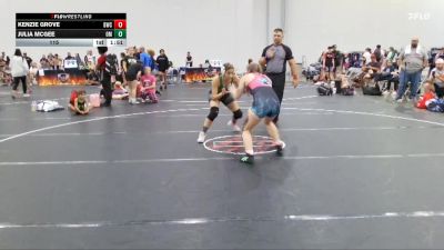 138 lbs Round 6 (10 Team) - Kenzie Grove, Blackman WC vs Julia McGee, Oklahoma Mafia