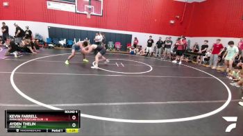 175 lbs Round 4 (6 Team) - Ayden Thelin, Choctaw vs Kevin Farrell, Marauder Wrestling Club