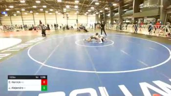 112 lbs Semifinal - Chloe Herrick, MO vs Jenavi Alejandro, NV