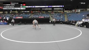 197 lbs 5th Place Match - 8 Asher Ruchti, Southern Oregon vs 11 Gentry Smith, Southeastern