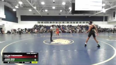 150 lbs Cons. Round 7 - Jaden Reid, Fountain Valley vs Dylan Thienngern, Cypress