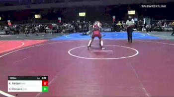 130 lbs Quarterfinal - Karianne Baldwin, Bad Draw vs Vicky Morosini, Legends Of Gold