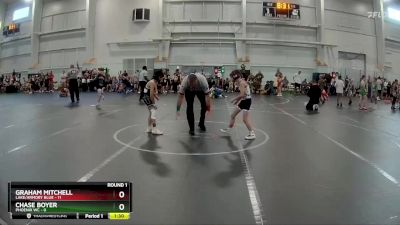 68 lbs Round 1 (6 Team) - Graham Mitchell, Lake/Armory Blue vs Chase Boyer, Phoenix WC