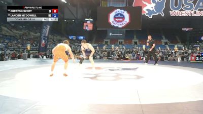 165 lbs Cons. Rd Of 16 - Preston Scott, Oklahoma vs Landen McDowell, Missouri
