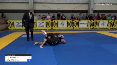 LARRY J. GLINES vs JAMES WHYTE IV 2021 Pan IBJJF Jiu-Jitsu No-Gi Championship