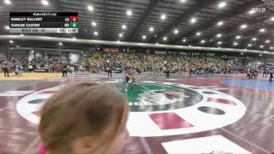 55 lbs Cons. Semi - Kinsley Ballert, Lead-Deadwood vs Oaklee Caster, Newcastle Fall Guys