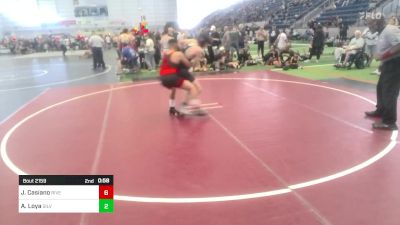 144 lbs Consi Of 8 #1 - Josh Casiano, Riverside Rascals vs Aiden Loya, Silverback WC