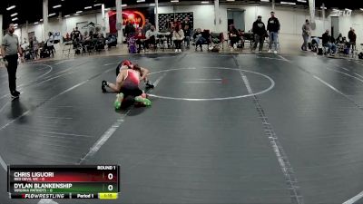 72 lbs Round 1 (4 Team) - Chris Liguori, Red Devil WC vs Dylan Blankenship, Virginia Patriots