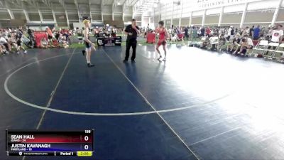 138 lbs Round 3 (8 Team) - Sean Hall, Idaho vs Justin Kavanagh, Maryland