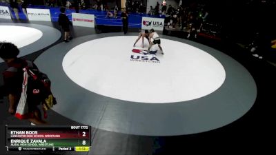 132 lbs Quarterfinal - Noah Aguiling, Swamp Monsters Wrestling Club vs Ray Pacheco, California