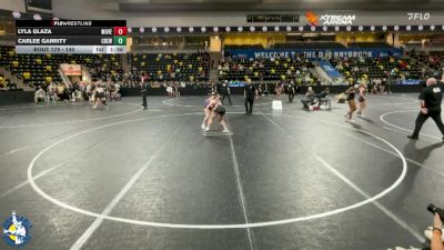 140 lbs Champ. Round 1 - Lyla Glaza, Mount Vernon vs Carlee Garrity, Central DeWitt