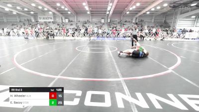 160 lbs Rr Rnd 3 - Hayden Wheeler, ALIEN Outsider vs Ethan Secoy, Storm Wrestling Center