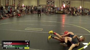 56 lbs Semifinal - Henry Otto, Steel Valley Renegades vs Talan Kolb, Walsh Warrior