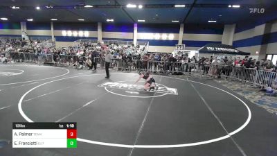 101 lbs Round Of 64 - Addison Palmer, Team H2O vs Eva Franciotti, Elite Force