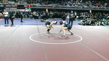 6A 125 lbs Semifinal - Riley Drennan, McKinney vs Sophia Tamayo, Houston Clear Lake