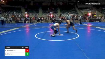 135 lbs Quarterfinal - Brady Benham, Collinsville Cardinals vs Hunter May, Invicta