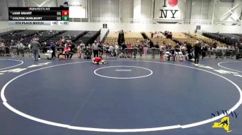 106 lbs 5th Place Match - Colton Hurlburt, Club Not Listed vs Liam Smart, Club Not Listed
