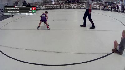 19 lbs 2nd Place Match - Wesley Penas, GI Grapplers vs Joshua Lovell, Palmyra Wrestling Club