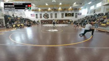 175 lbs Cons. Round 1 - Saki Meador, Big Piney vs Gideon Cyrus, Dubois