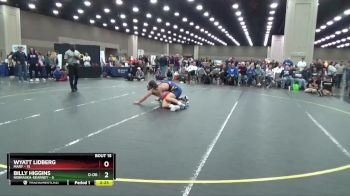 184 lbs Quarters & 1st Wb (16 Team) - Wyatt Lidberg, Mary vs Billy Higgins, Nebraska-Kearney