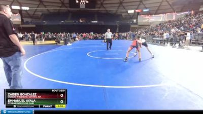 120 lbs Champ. Round 1 - Zaiden Gonzalez, Victory Wrestling-Central WA vs Emmanuel Ayala, Othello Wrestling Club