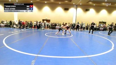 126 lbs Cons. Round 2 - Noah Lynch, South Carolina vs Isaac Jaynes, New York