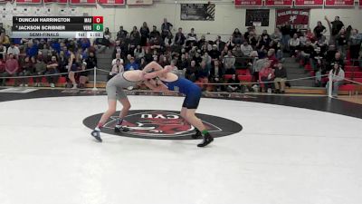 144 lbs Semifinal - Duncan Harrington, Mt. Anthony Union vs Jackson Scribner, Vergennes