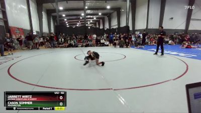 82 lbs Cons. Semi - Cason Sommer, Washington vs Jarrett Wirtz, Ascend Wrestling Academy