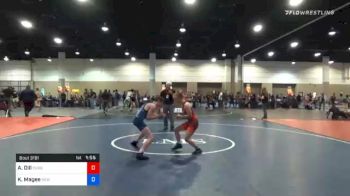 100 kg Prelims - Angie Dill, Curby 3 Style Wrestling Club vs Kiernan Magee, New York