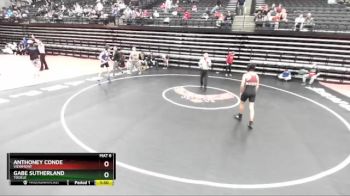 116 lbs Cons. Round 4 - Gabe Sutherland, Tooele vs Anthoney Conde, Viewmont