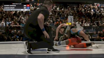 63 Finals kg Champ. Round 2 - Xavier Johnson, Army (WCAP) vs Landon Drury, NMU-National Training Center