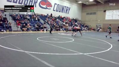 197 lbs Quarterfinal - Kannon Freschette, Unattached vs Carson Gooley, Southern Oregon