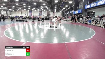 160 lbs Round Of 16 - Lucas Alvan, MA vs Cade Parent, GA