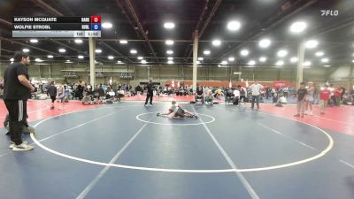 85 lbs Rr Rnd 8 - Kayson McQuate, Dark Horse - BK8 vs Wolfie Strobl, Revival Riddlers - BK8
