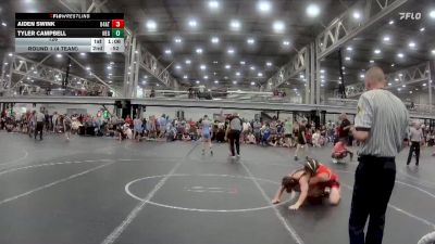 126 lbs Round 6 (8 Team) - Tyler Campbell, New England Gold vs Aiden Swink, 84 Athletes