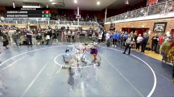 138 lbs Cons. Round 3 - Ethan Matthews, Bonners Ferry vs Jameson Larson, Lake Stevens
