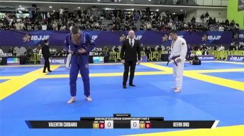 Kevin Ong vs Valentin Ciobanu 2026 European Jiu-Jitsu IBJJF Championship