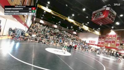 80A Champ. Round 1 - Gunner Wadsworth, Lincoln Middle School vs Cohen Williams, Cody Middle School