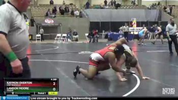 A 285 lbs Quarterfinal - Kaymon Overton, East Nashville vs Landon Moore, Hixson